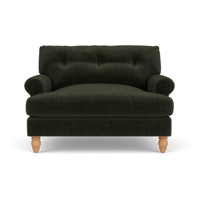 Love Seat - Moss - Eco Chenille