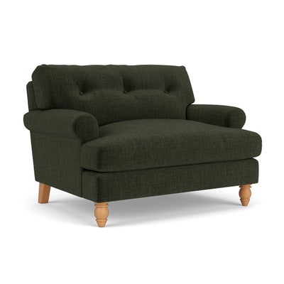 Love Seat - Moss - Eco Chenille