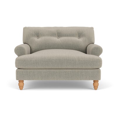 Love Seat - Natural - Eco Chenille