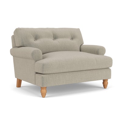 Love Seat - Natural - Eco Chenille