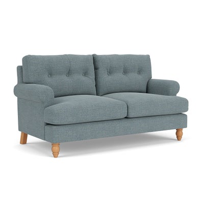 Large 2 Seater - Teal Marl - Rustic Weave