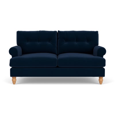 Large 2 Seater - Deep Blue - Matt Velvet