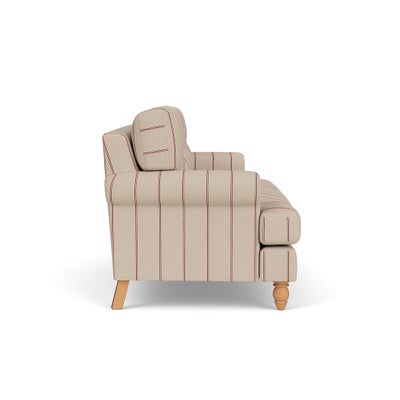 Large 2 Seater - Raspberry - Compton Stripe