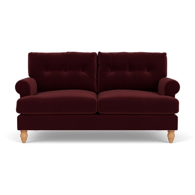 Large 2 Seater - Dark Rosehip - Matt Velvet