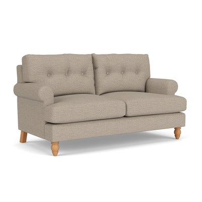 Large 2 Seater - Natural - Herringbone Weave