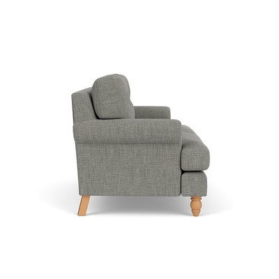 Large 2 Seater - Grey Marl - Rustic Weave