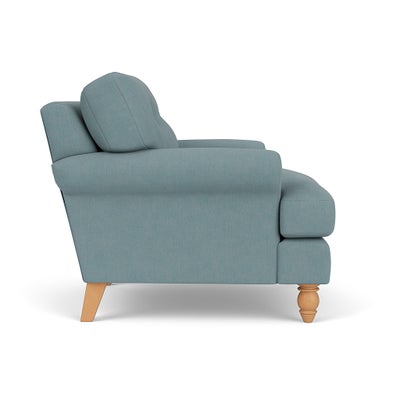 Armchair - Sky blue - House Linen Mix