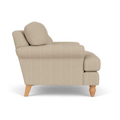 Armchair - Natural - Compton Stripe