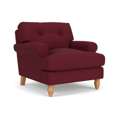 Armchair - Rosehip - House Linen Mix