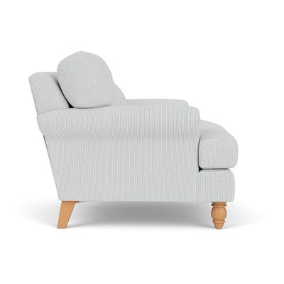 Armchair - Duck Egg - Broadway Stripe