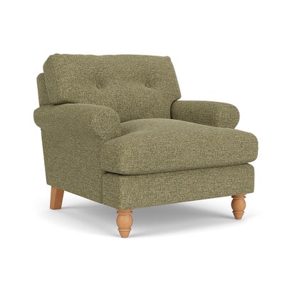 Armchair - Sage - Aquaclean Oxford