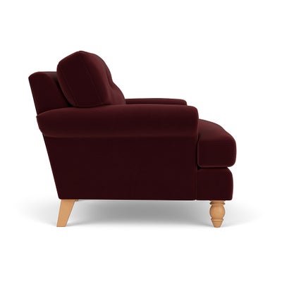 Armchair - Dark Rosehip - Matt Velvet