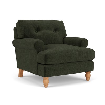 Armchair - Moss - Eco Chenille
