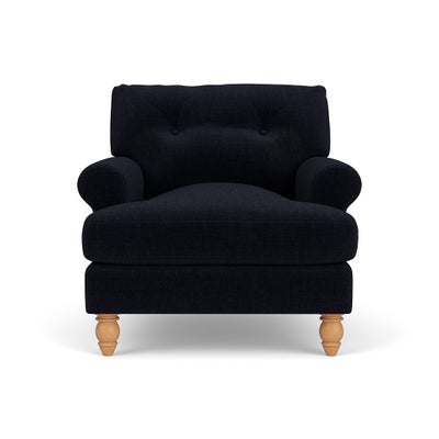 Armchair - Ink - Eco Chenille