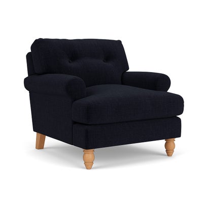 Armchair - Ink - Eco Chenille