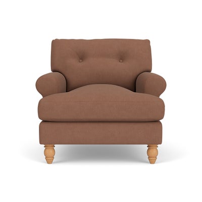 Armchair - Dusky Blush - House Linen Mix