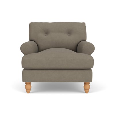 Armchair - Mid Grey - House Linen Mix