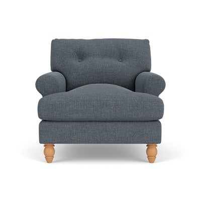 Armchair - Indigo - Rustic Weave