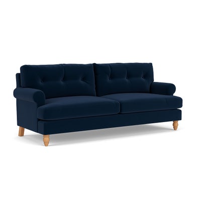 4 Seater - Deep Blue - Matt Velvet