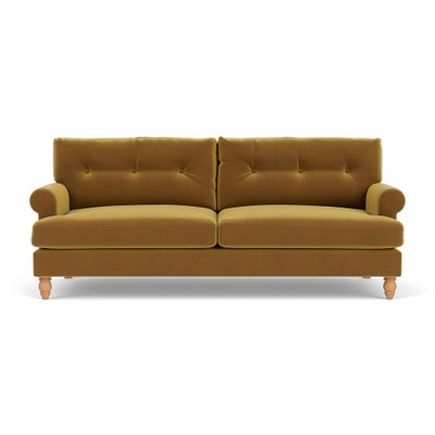 4 Seater - Mustard - Matt Velvet