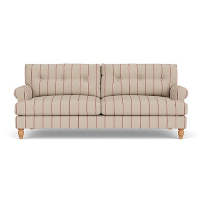 4 Seater - Raspberry - Compton Stripe