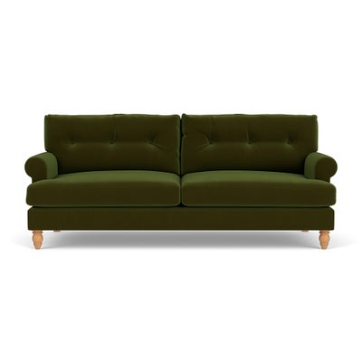 4 Seater - Forest Green - Matt Velvet