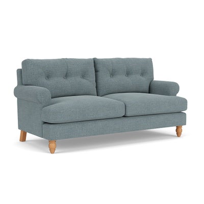 3 Seater - Teal Marl - Rustic Weave