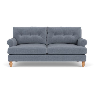 3 Seater - Navy - Eco Herringbone