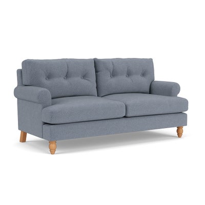 3 Seater - Navy - Eco Herringbone
