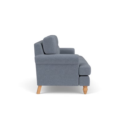 3 Seater - Navy - Eco Herringbone
