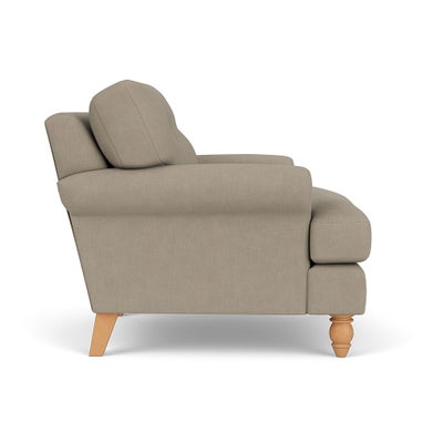 Armchair - Dove grey - House Linen Mix