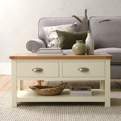 Coffee Table With Drawers
