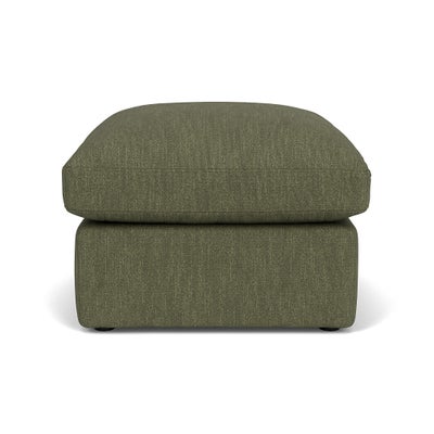Foot Stool - Fern - Luxury Italian Linen