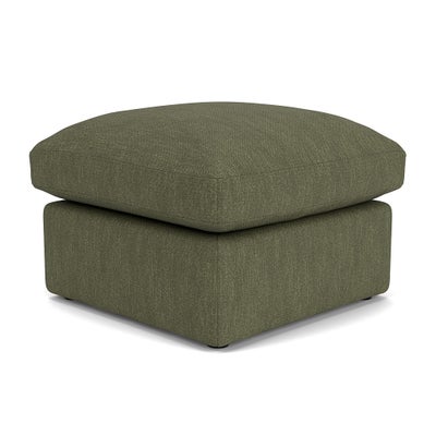 Foot Stool - Fern - Luxury Italian Linen