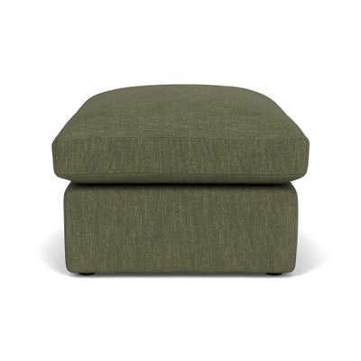 Foot Stool - Fern - Luxury Italian Linen