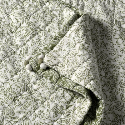 Reversible Dandelion Bedspread