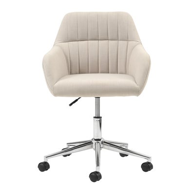 Arlebrook Office Chair - Stone Linen