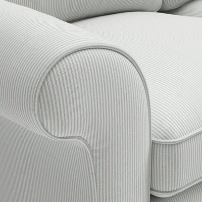 3 Seater - Duck Egg - Broadway Stripe
