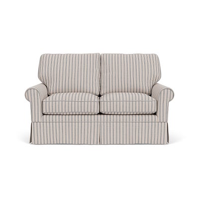 Large 2 Seater Sofa - Indigo - Kingham Stripe