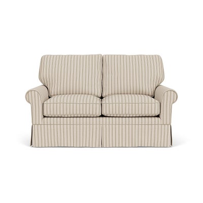 Large 2 Seater Sofa - Sage - Kingham Stripe