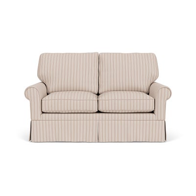 Large 2 Seater Sofa - Flax - Kingham Stripe