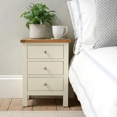 3 Drawer Bedside Table