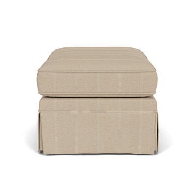 Foot Stool - Natural - Compton Stripe