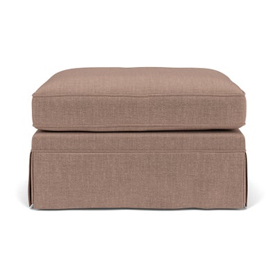 Foot Stool - Dusky Rose - Eco Chenille