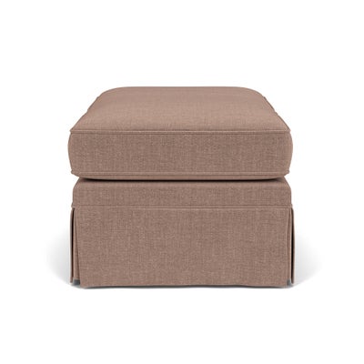 Foot Stool - Dusky Rose - Eco Chenille