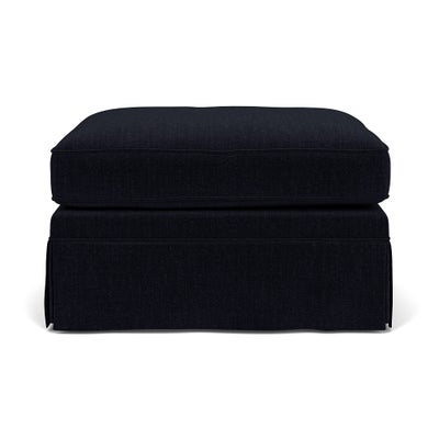 Foot Stool - Ink - Eco Chenille
