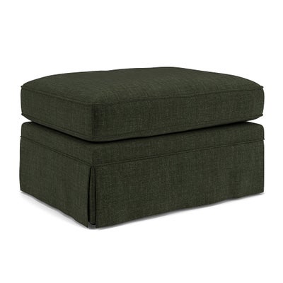 Foot Stool - Moss - Eco Chenille