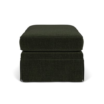 Foot Stool - Moss - Eco Chenille