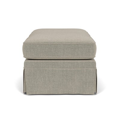 Foot Stool - Natural - Eco Chenille
