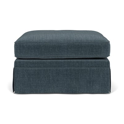 Foot Stool - Teal - Eco Chenille